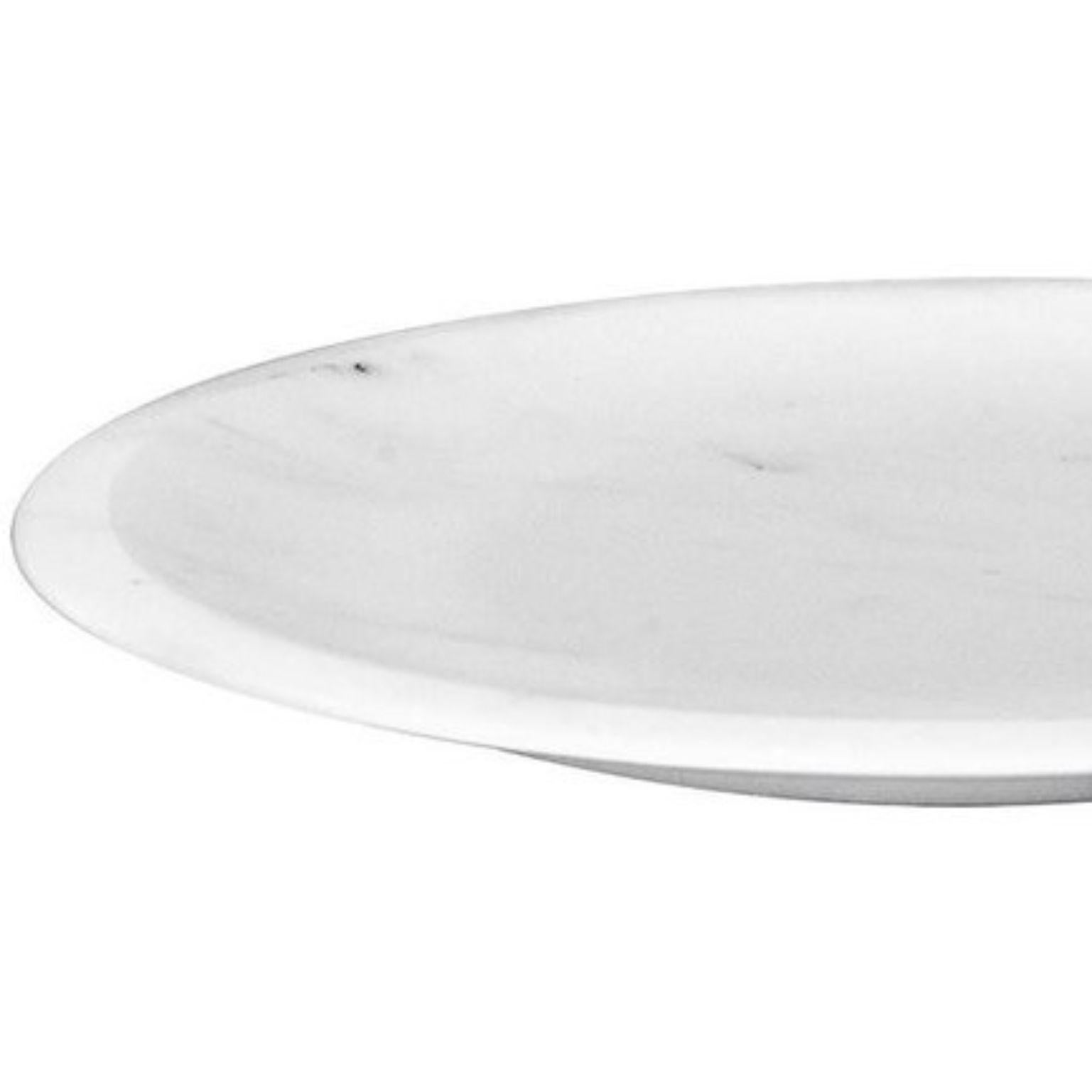 Piatto Piano #1 - dining plate - white by Ivan Colominas
Materia e Tavola Collection
Dimensions: 25 x 2 cm
Materials: Bianco Michelangelo / Bianco Carrara

Also available: Nero Marquinia

The collection is a tribute to one of Italy’s great