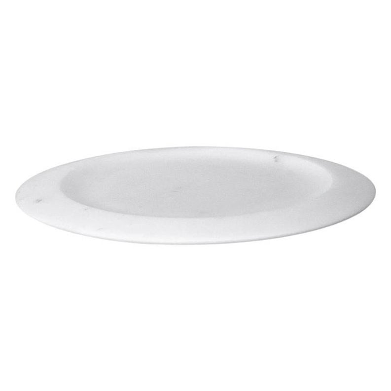Piatto Piano #2, Dining Plate, White by Ivan Colominas