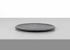 Piatto Piano #3, Side Plate, Black by Ivan Colominas