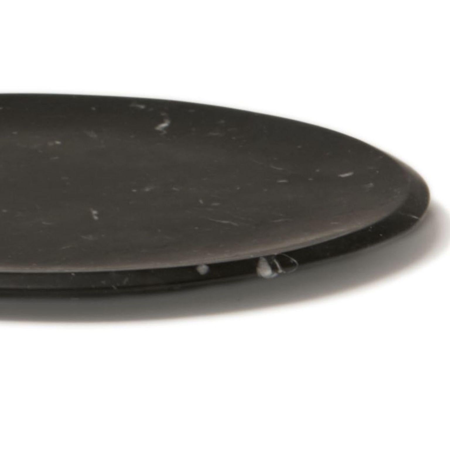 Piatto Piano #3, Plato lateral, Negro by Ivan Colominas en venta 1