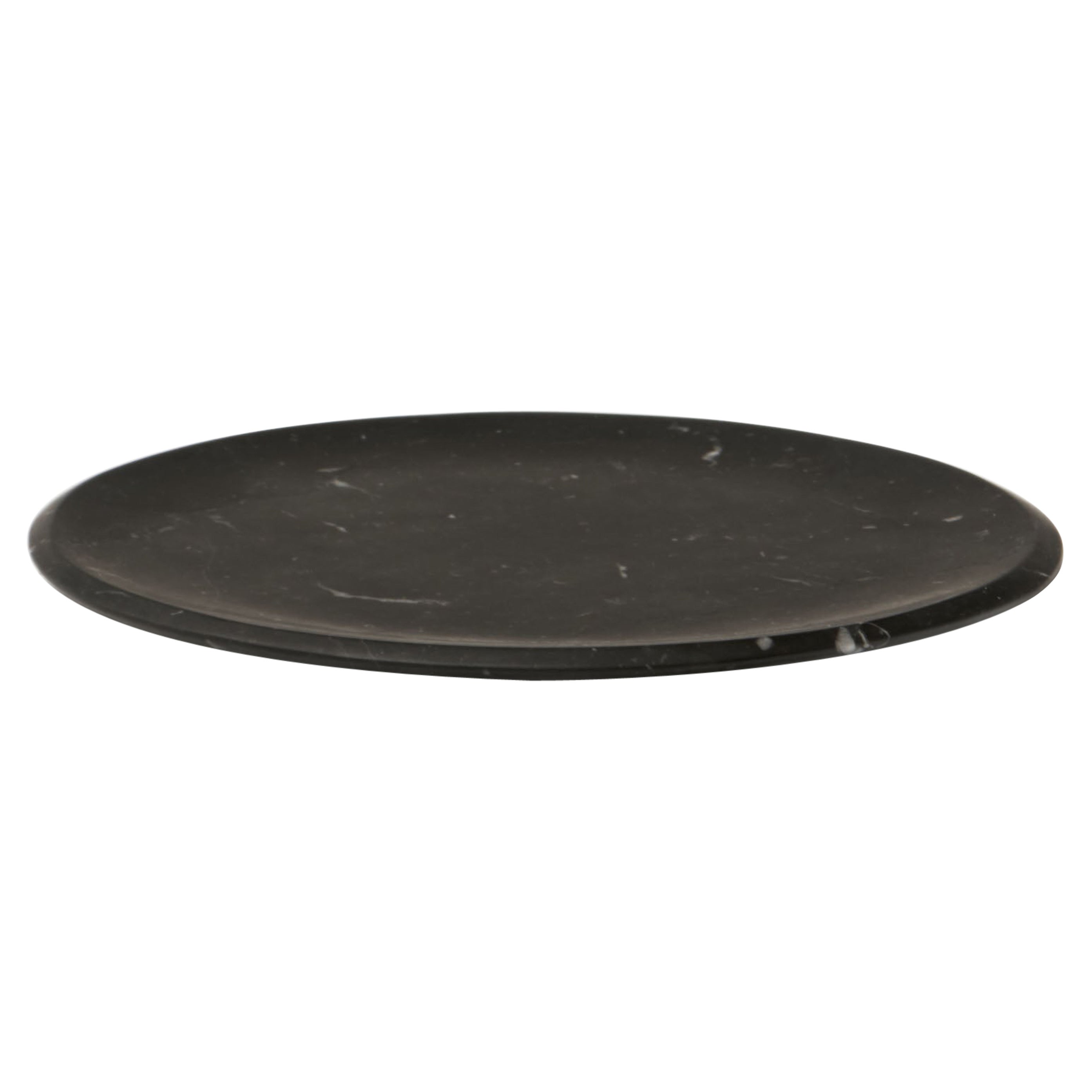 Piatto Piano #3, Plato lateral, Negro by Ivan Colominas en venta