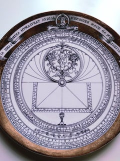 Piatto Piero Fornasetti Serie Astrolabio 1968