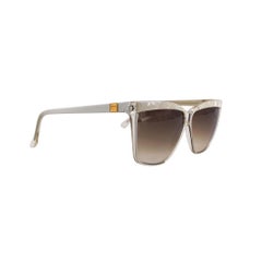 Piave Vintage Butterfly Sunglasses Mod. 269 60/13 130mm White