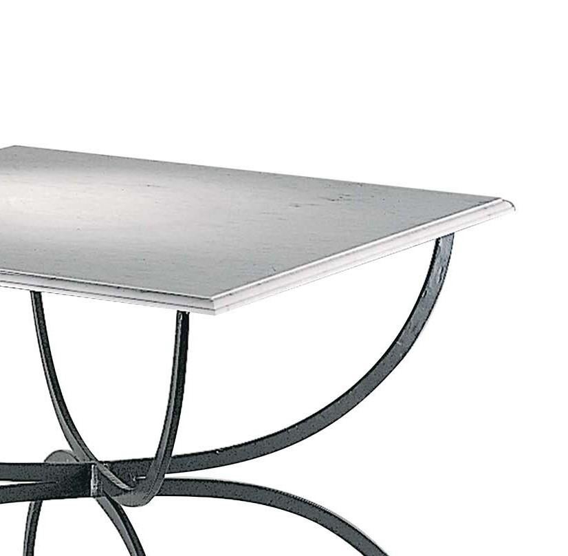 Italian Piazza Outdoor Table For Sale