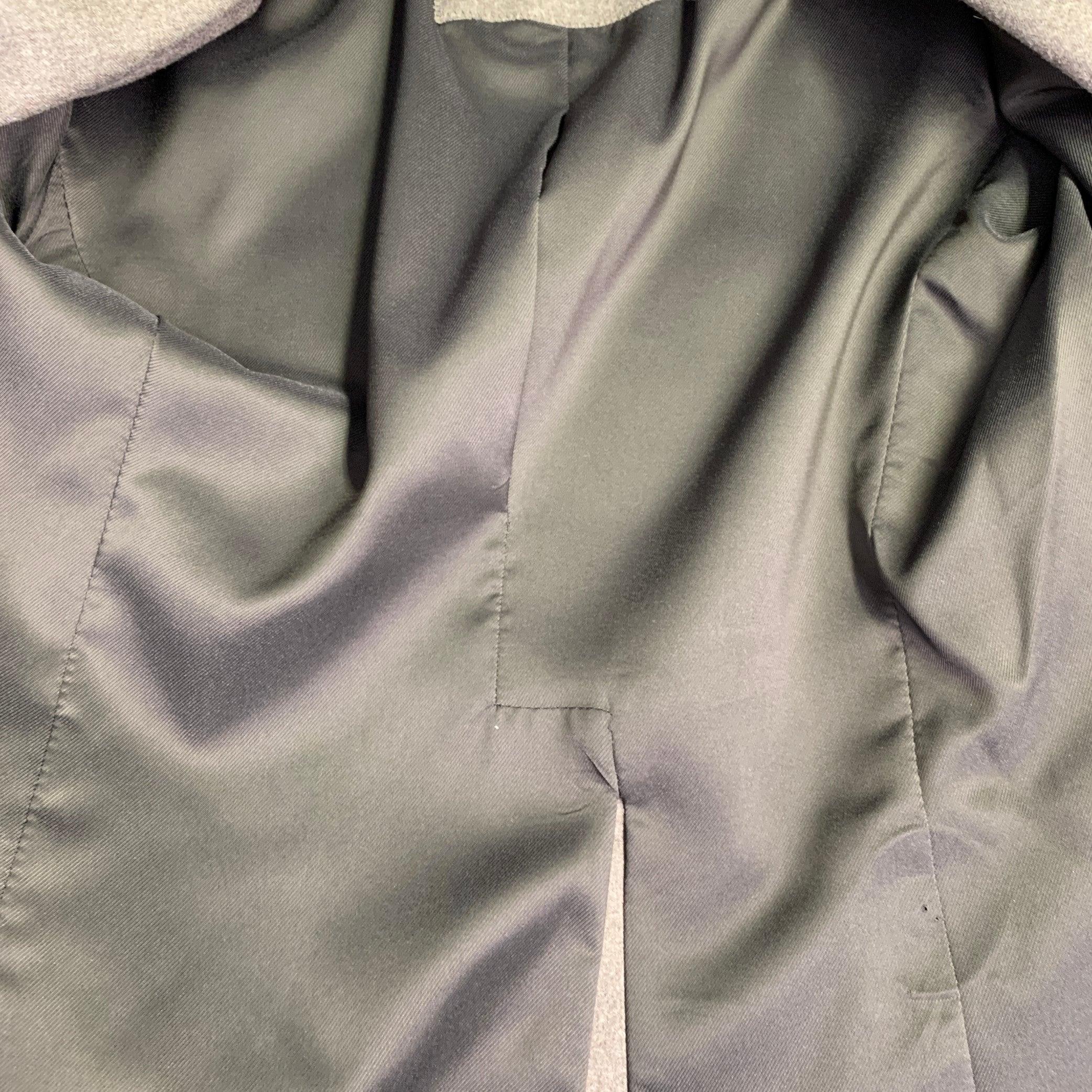 De las mujeres PIAZZA SEMPIONE Talla L Topo Mezcla de lana Chaqueta con solapa de muesca Blazer en venta