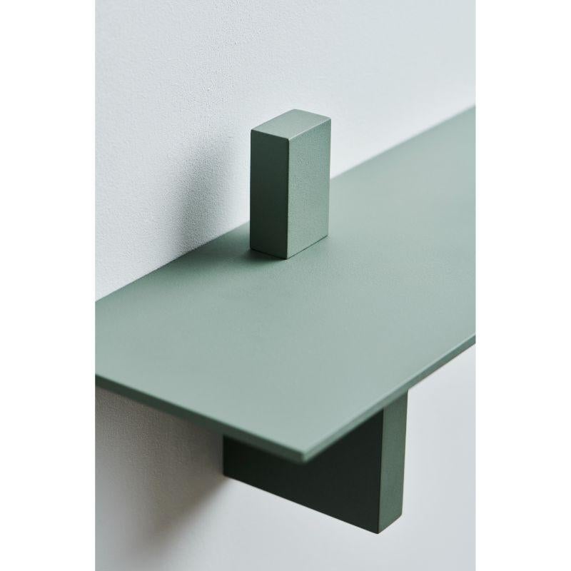 Post-Modern Piazzetta Shelf, Cement Grey by Atelier Ferraro For Sale