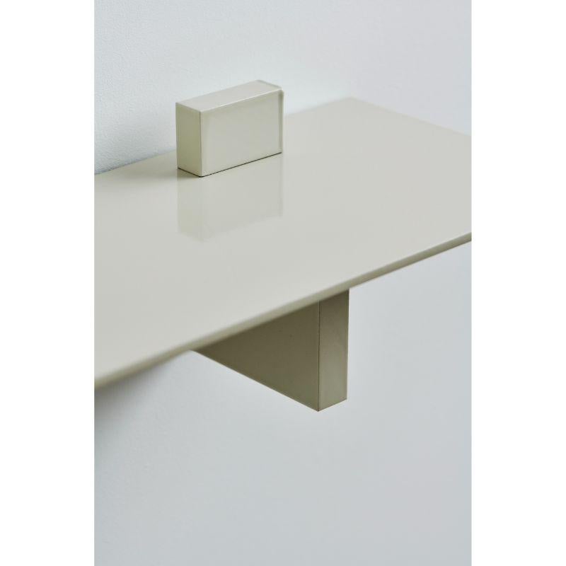 Post-Modern Piazzetta Shelf, Pebble Grey by Atelier Ferraro For Sale