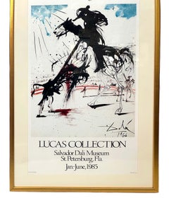 "Picador Bullfight" Lithograph Poster by Salvador Dalí (20th Century)