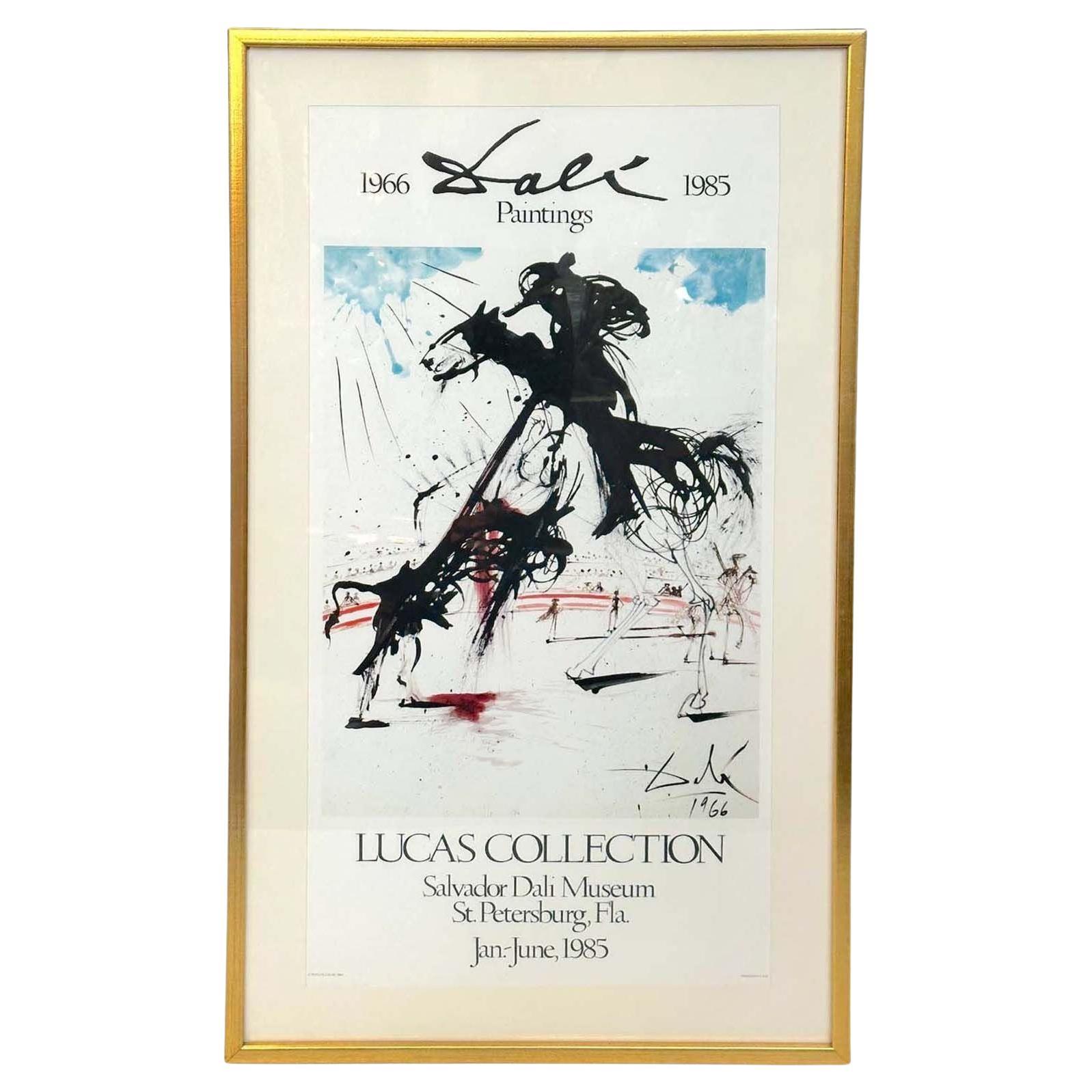 "Picador Bullfight" Lithograph Poster by Salvador Dalí (20th Century) For Sale