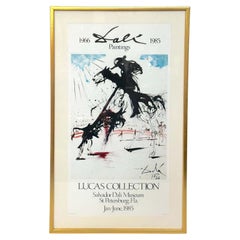 Vintage "Picador Bullfight" Lithograph Poster by Salvador Dalí (20th Century)