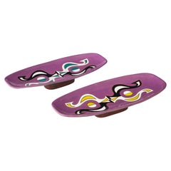 Picart Le Doux Figure astratte con piede viola Vide Poche, Francia, anni
50 Picart Le Doux Figure astratte con piede viola Vide Poche, Francia, anni
50