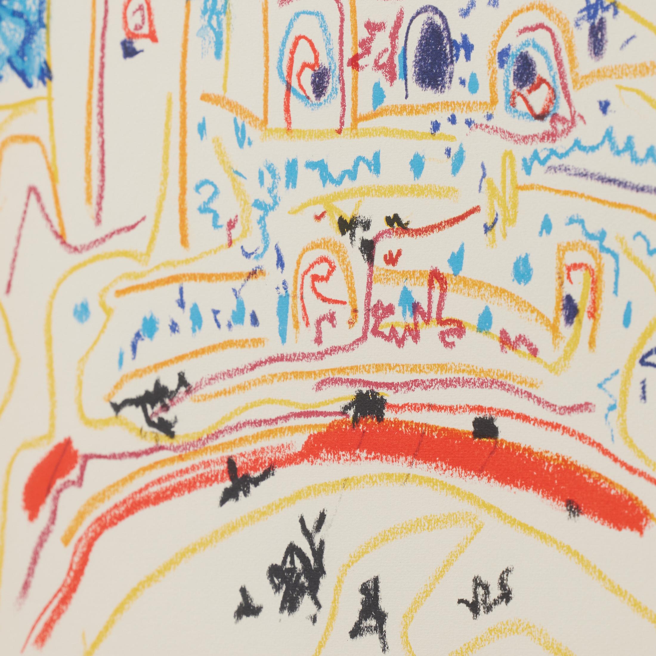 Picasso 1961 Lithographie von Toros y Toreros - Reproduktion einer Buntstiftzeichnung im Angebot 9
