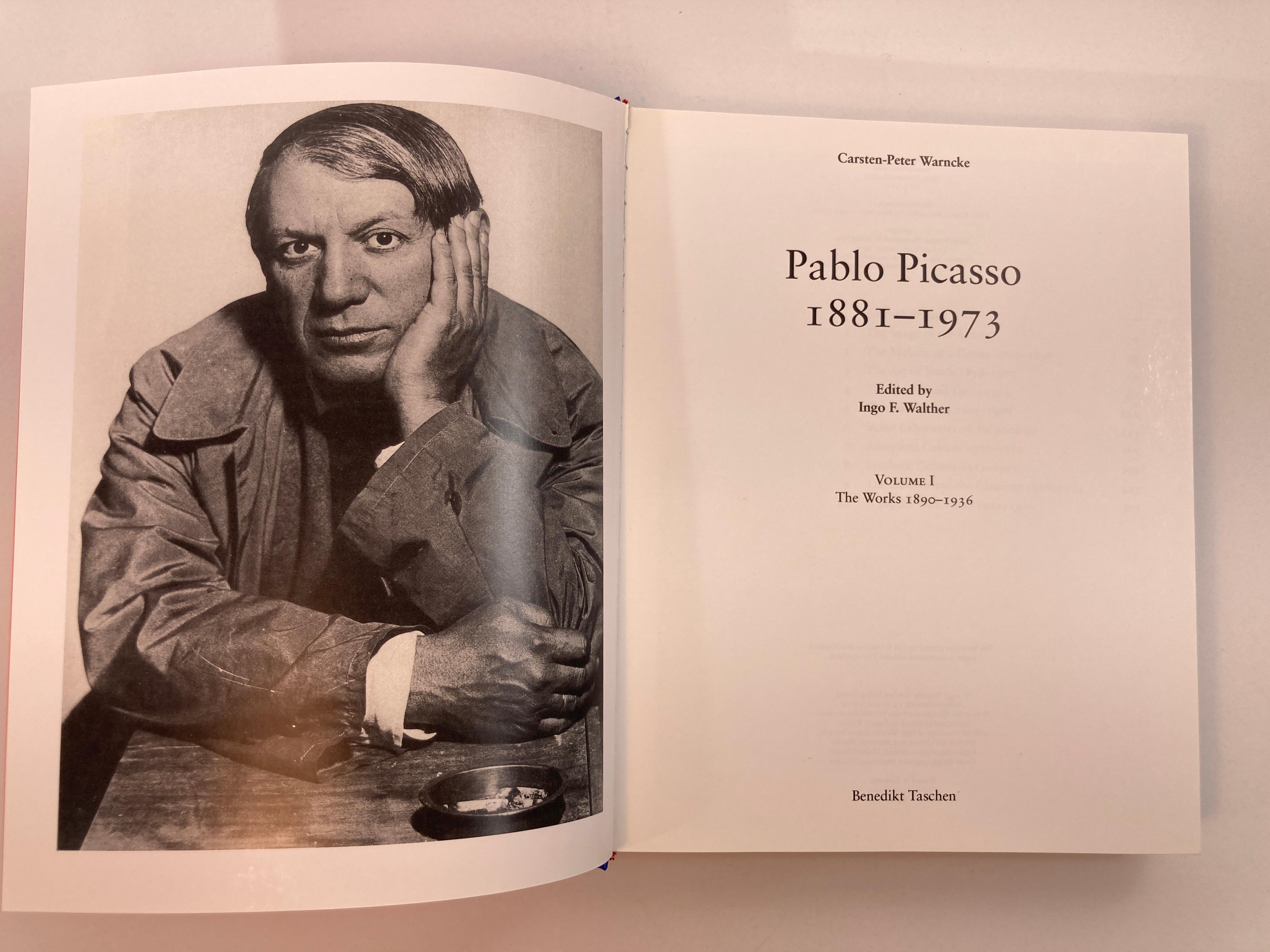 Picasso 2 Volume Box Set Carsten-Peter Warncke Pub Benedikt Taschen 1995 For Sale 7