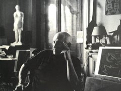 Picasso à L'oeuvre - Fotografien von Edward Quinn 1965 Buch