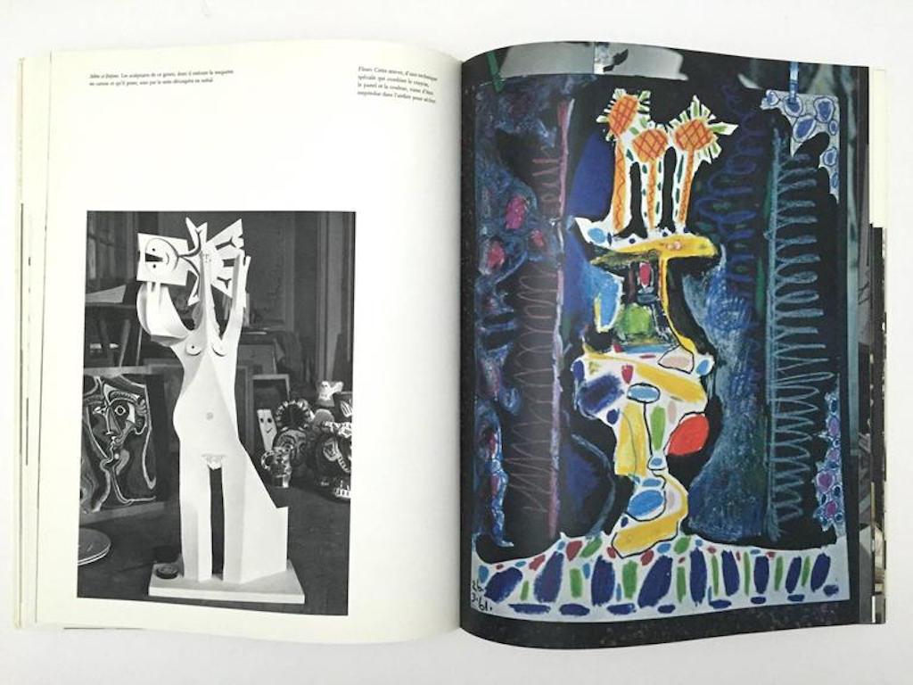 Mid-Century Modern Picasso à L'oeuvre – Photographs by Edward Quinn 1965 Book For Sale