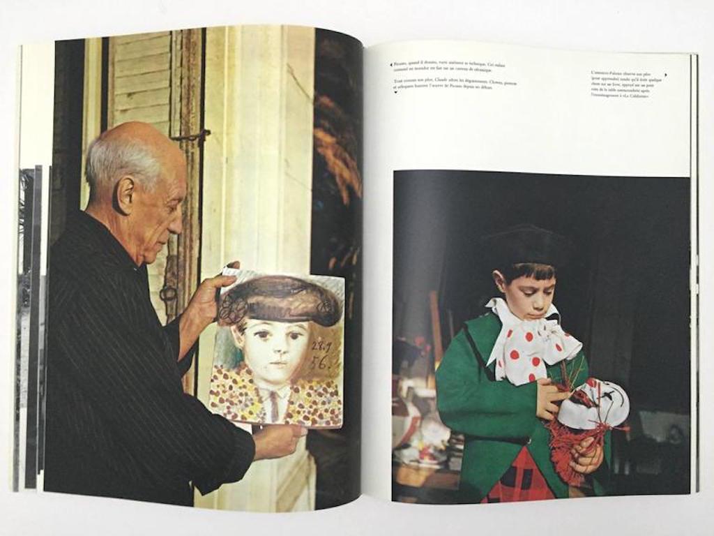 Mid-20th Century Picasso à L'oeuvre – Photographs by Edward Quinn 1965 Book For Sale