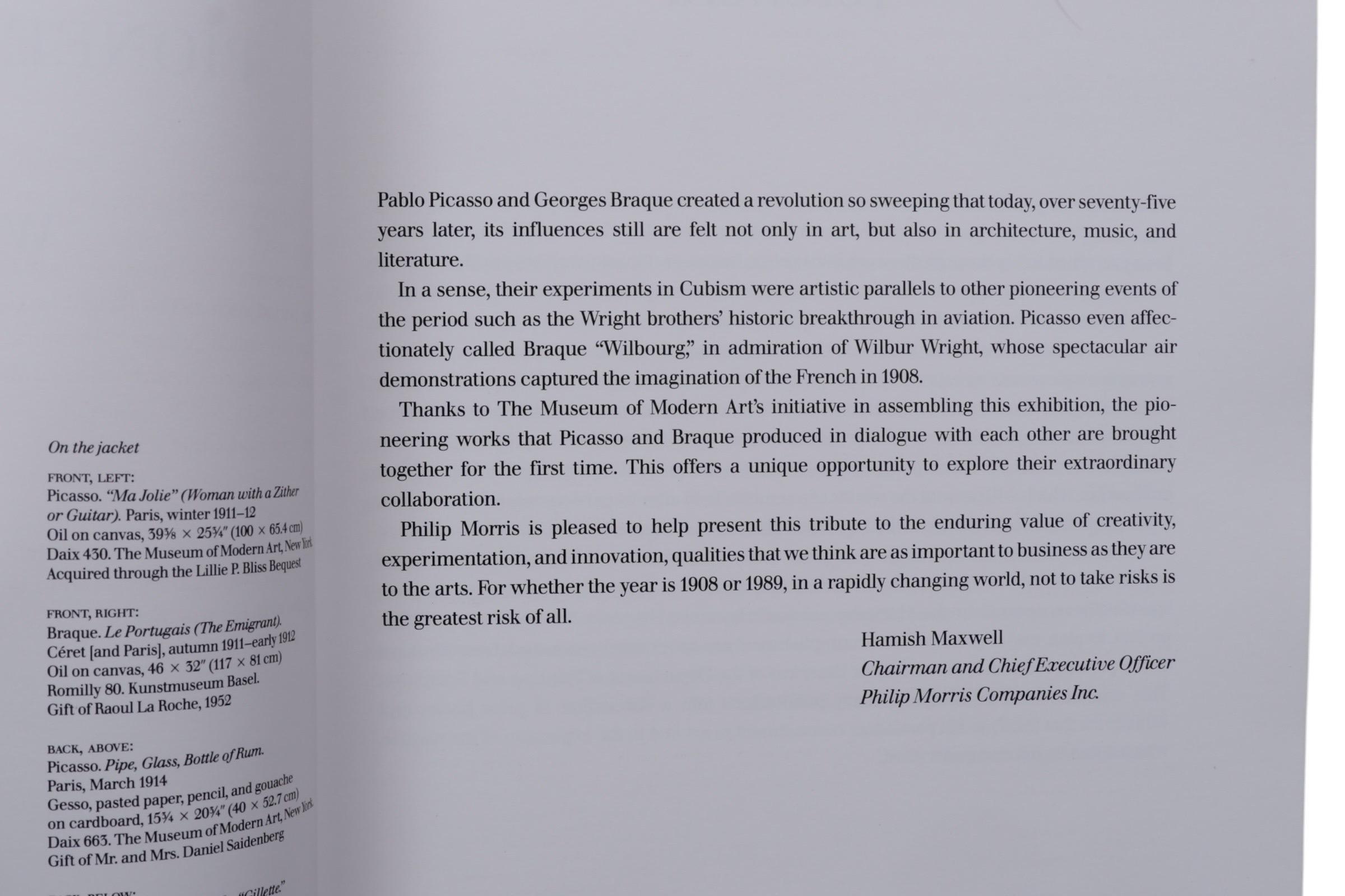 Picasso und Braque – Pionier des Kubismus im Zustand „Gut“ im Angebot in Bradenton, FL