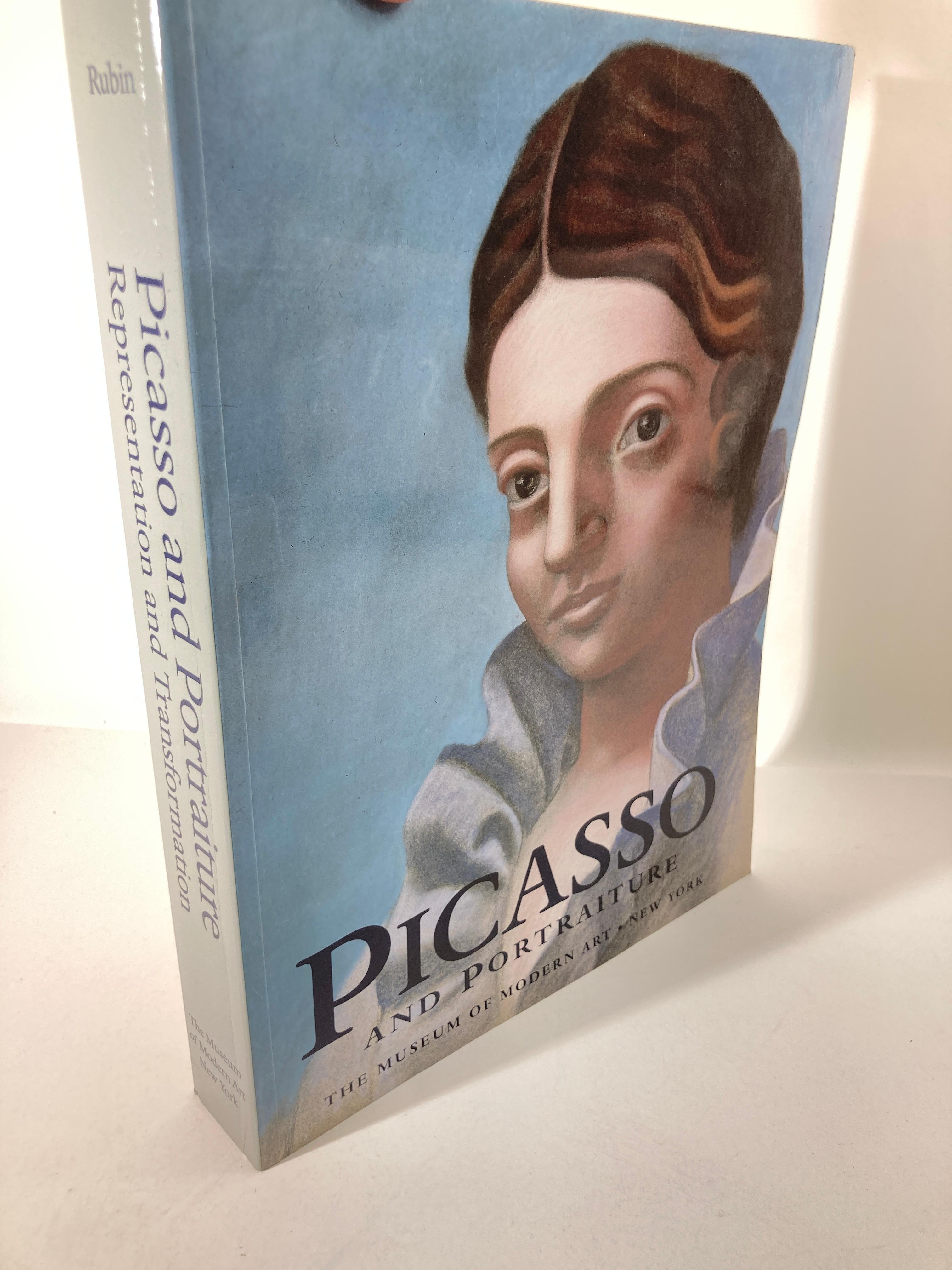 Picasso and Portraiture by William Rubin Book In Good Condition For Sale In North Hollywood, CA