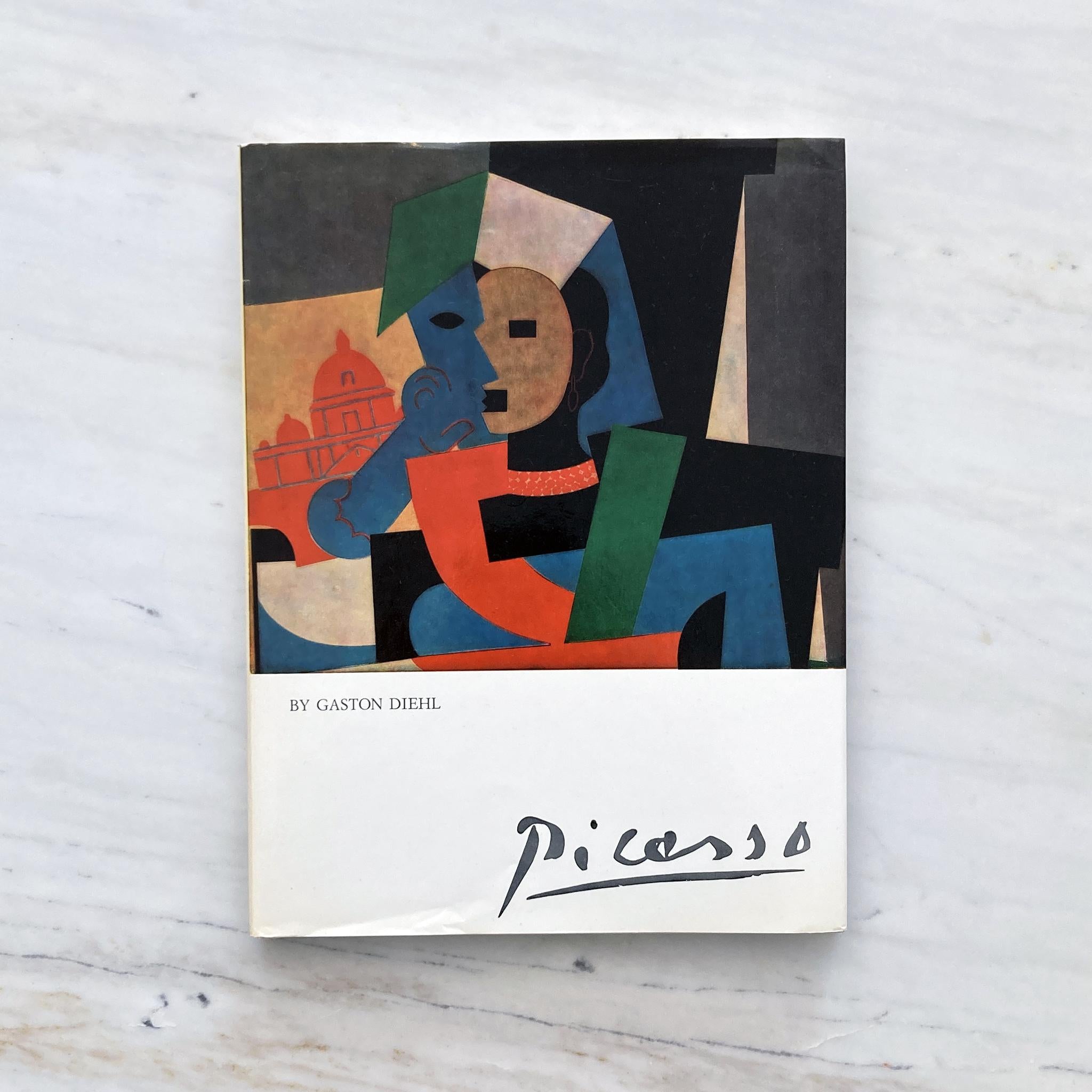 Mid-Century Modern Picasso by Gaston Diehl, Bonfini Press 1977, Printed in Italy For Sale