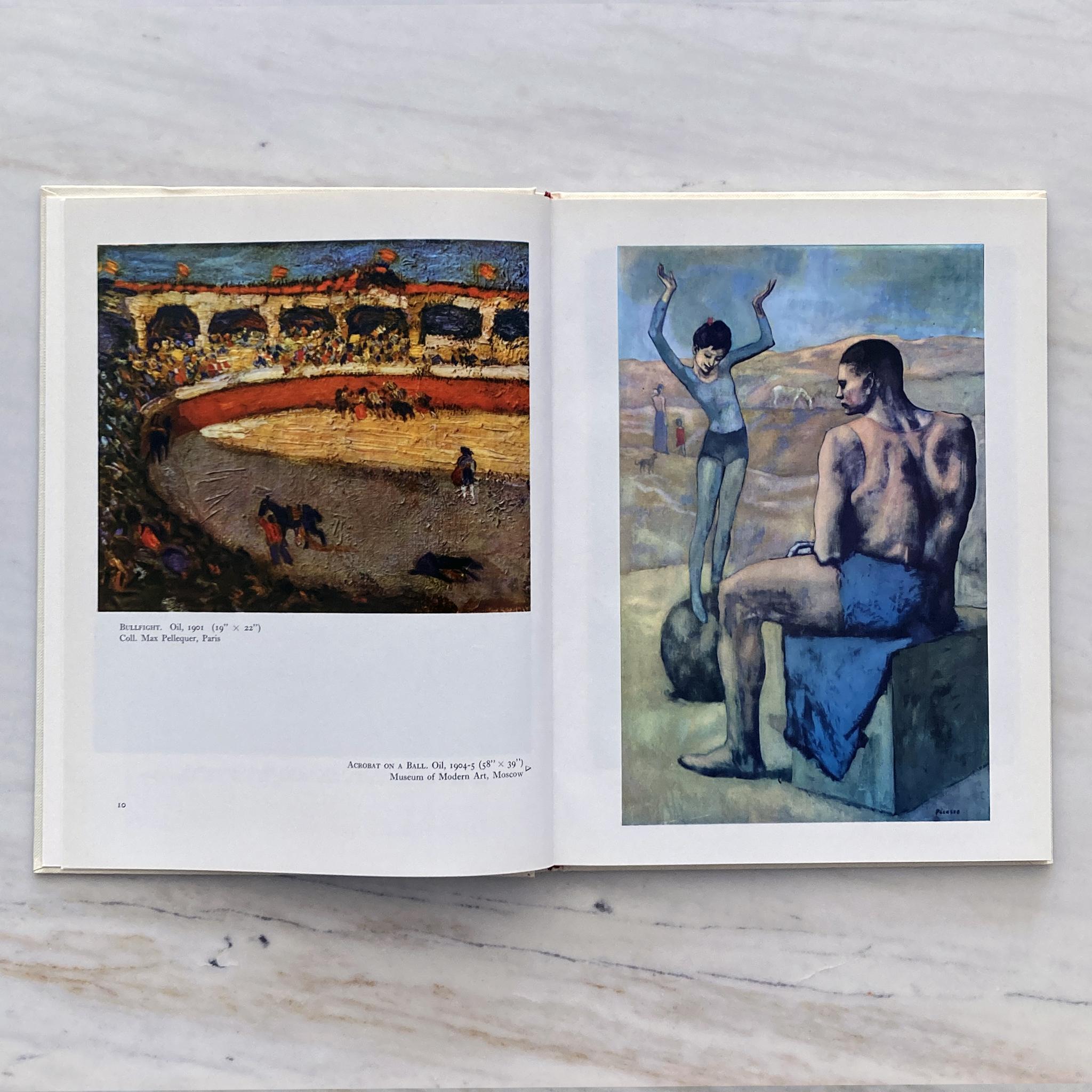 Papier Picasso par Gaston Diehl, Bonfini Press 1977, Imprimé en Italie en vente