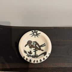 Picasso Ceramic Ash tray / cup "Oiseau sous le soleil" Edition Madoura 1952