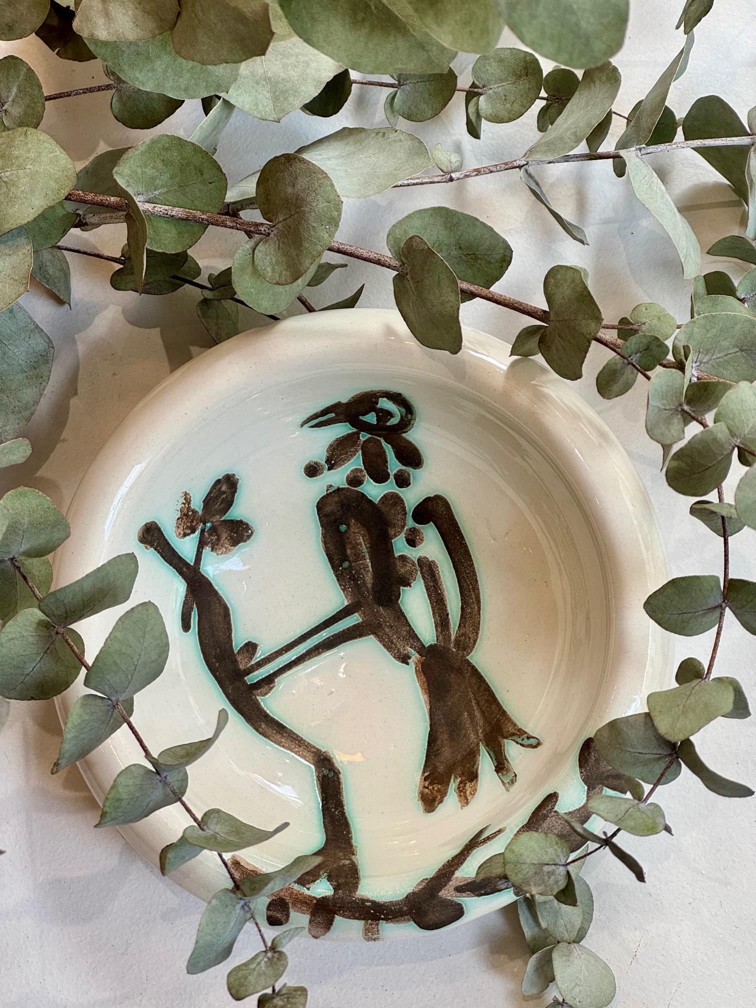 Picasso Cenicero de cerámica / taza 