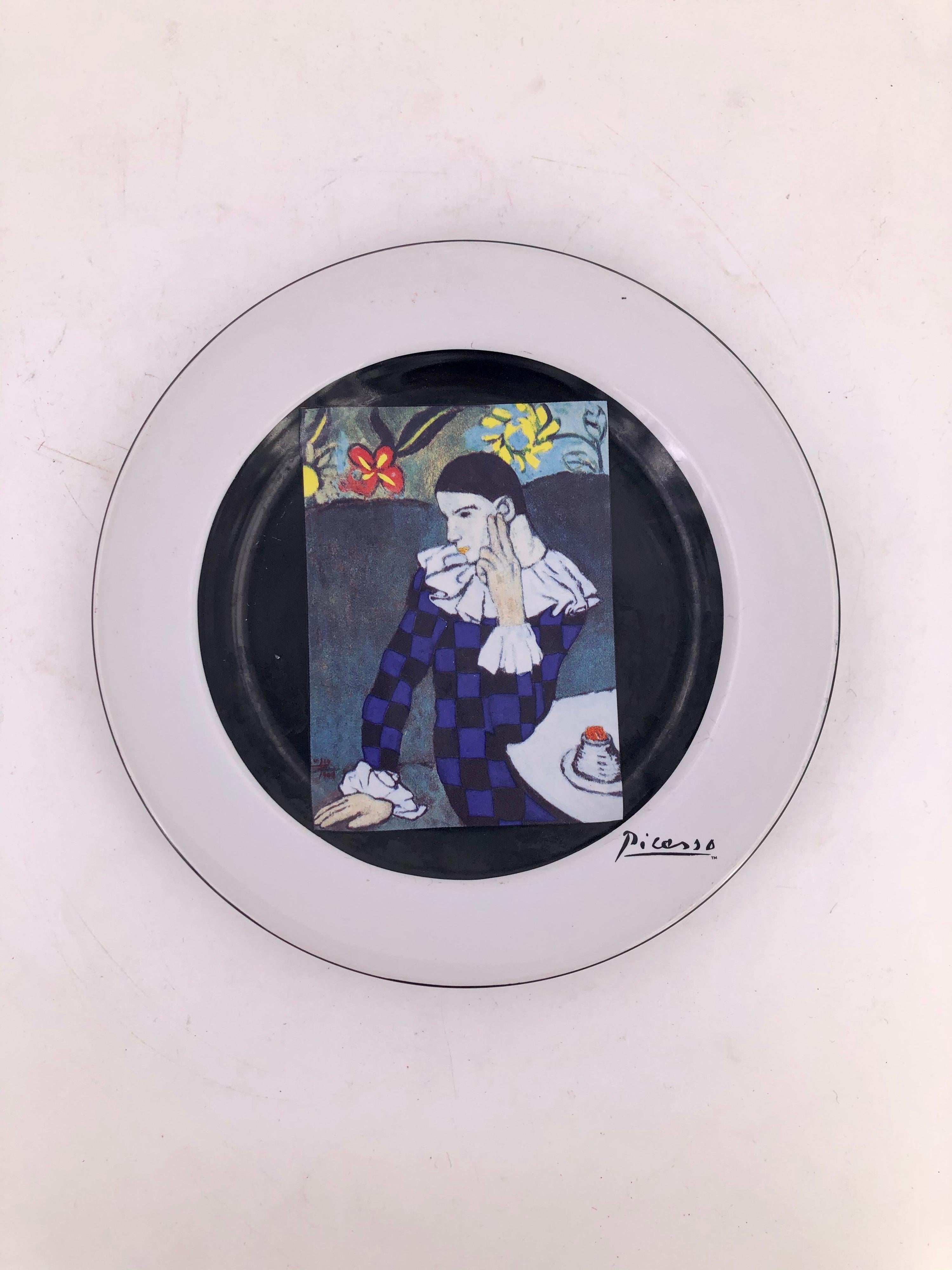 1996 Picasso Living, decorative plate from his painting 