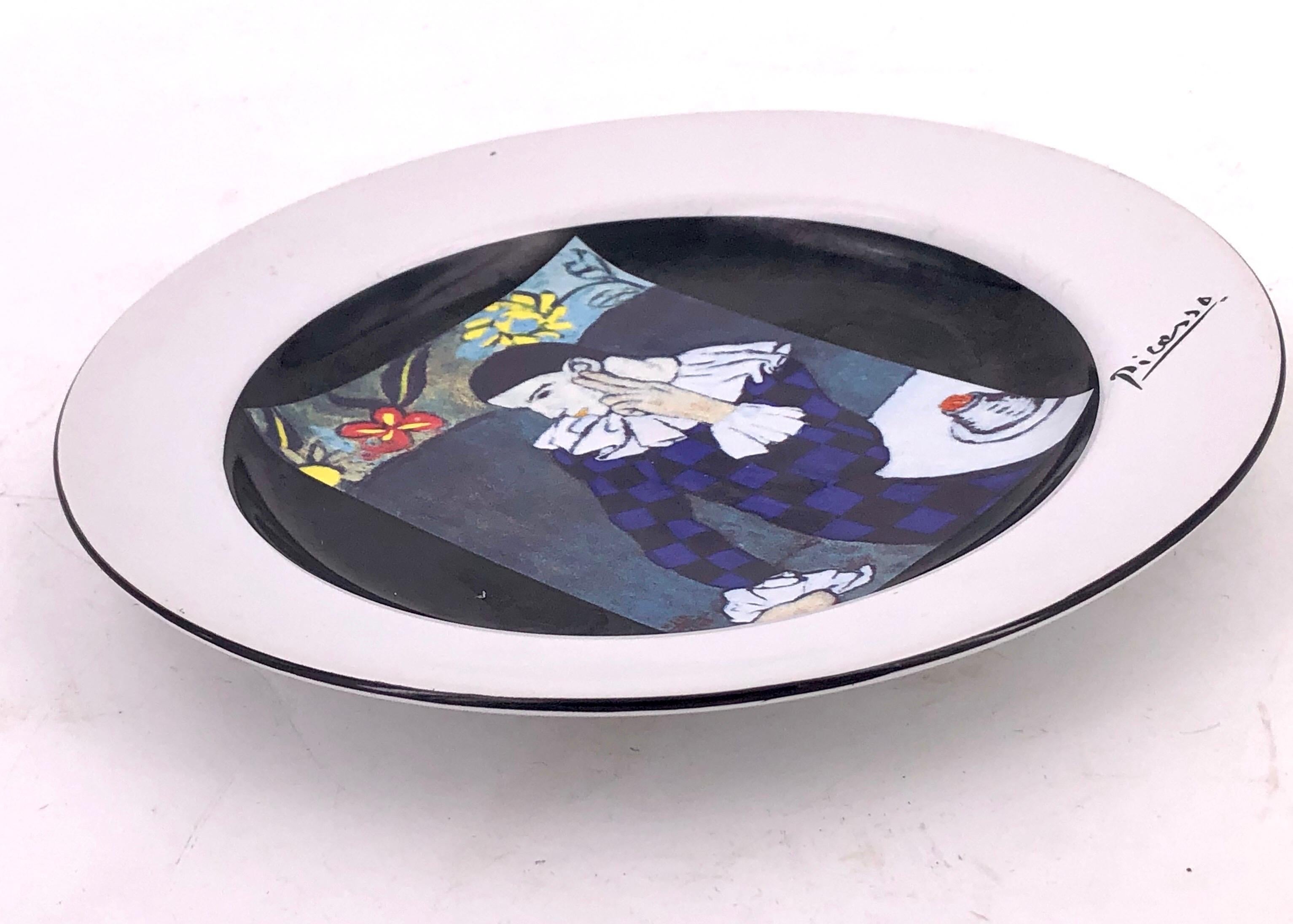Thai Picasso Ceramic Decorative Plate 