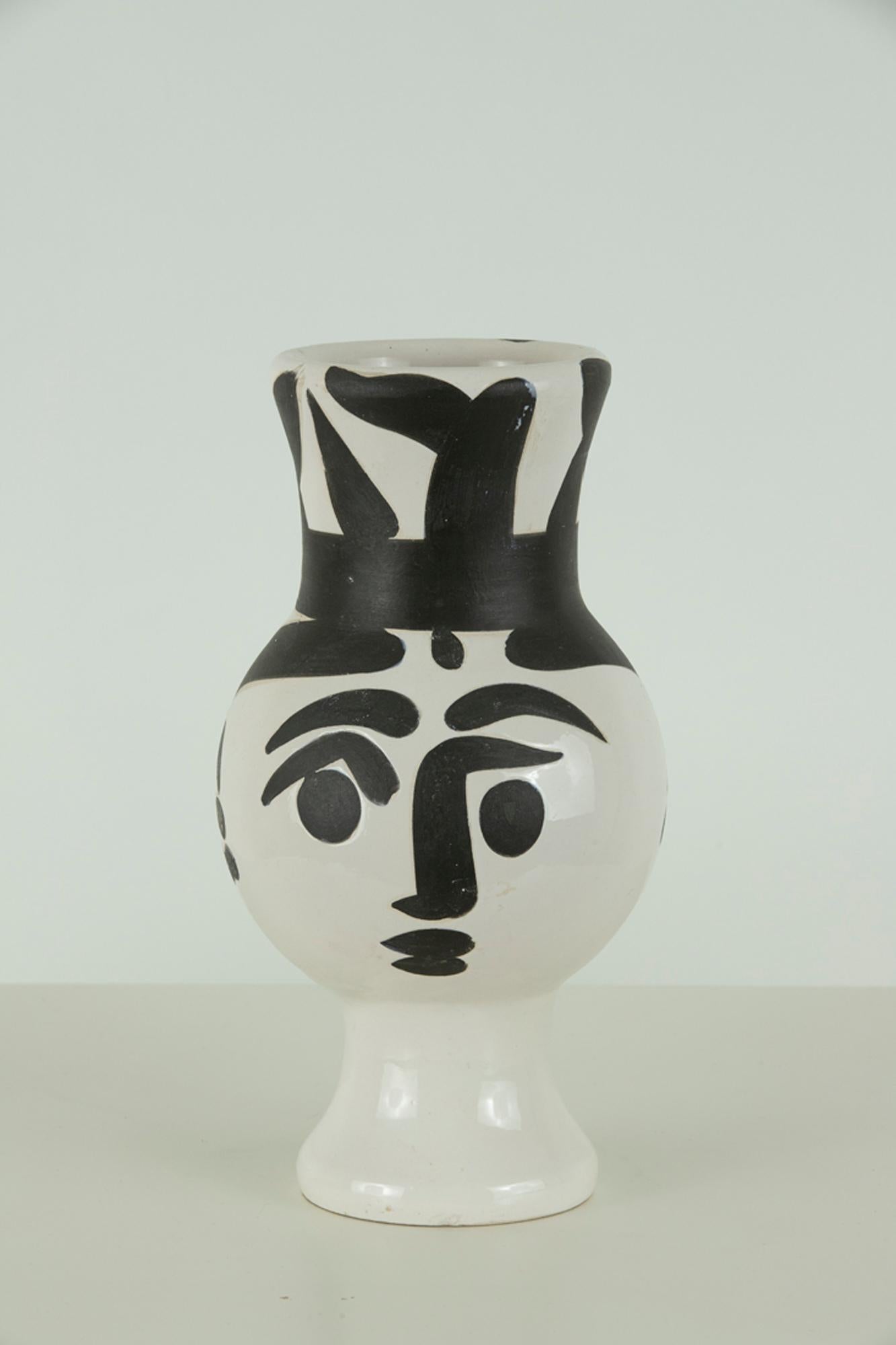 20th Century Picasso Ceramic Pitcher 