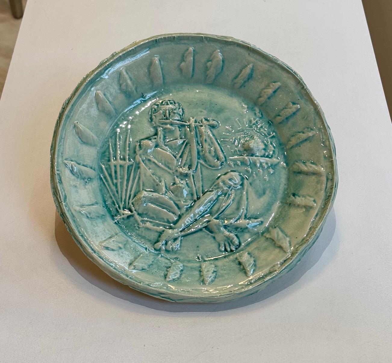 Francese Piatto in ceramica Picasso  