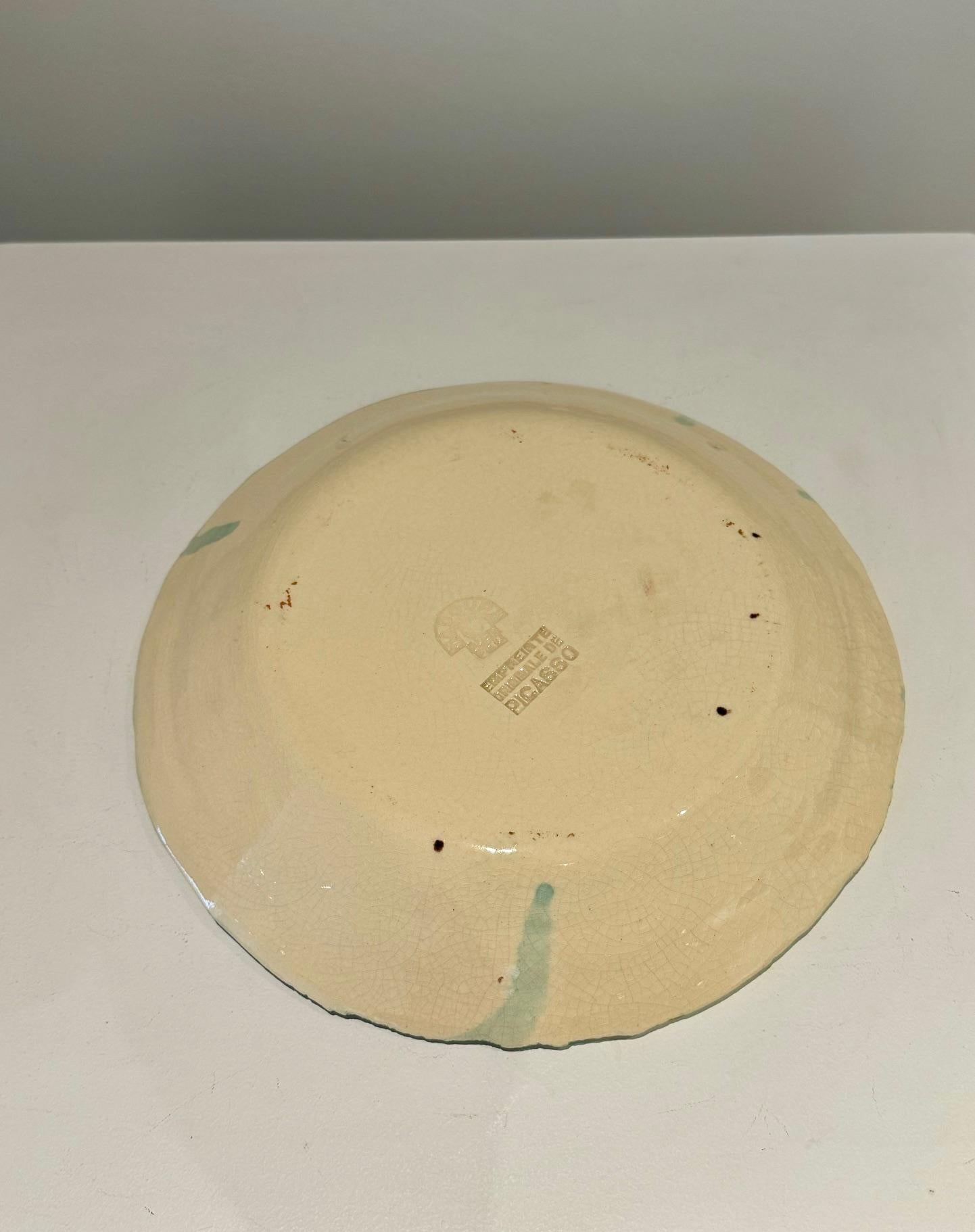 Ceramica Piatto in ceramica Picasso  
