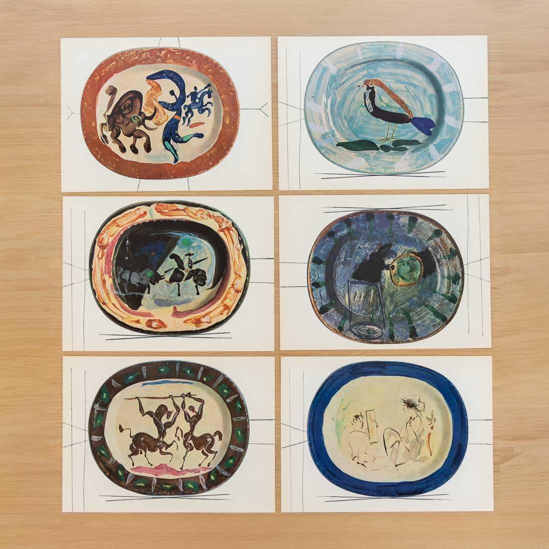 Papier Livre portfolio des plaques en céramique de Picasso  en vente
