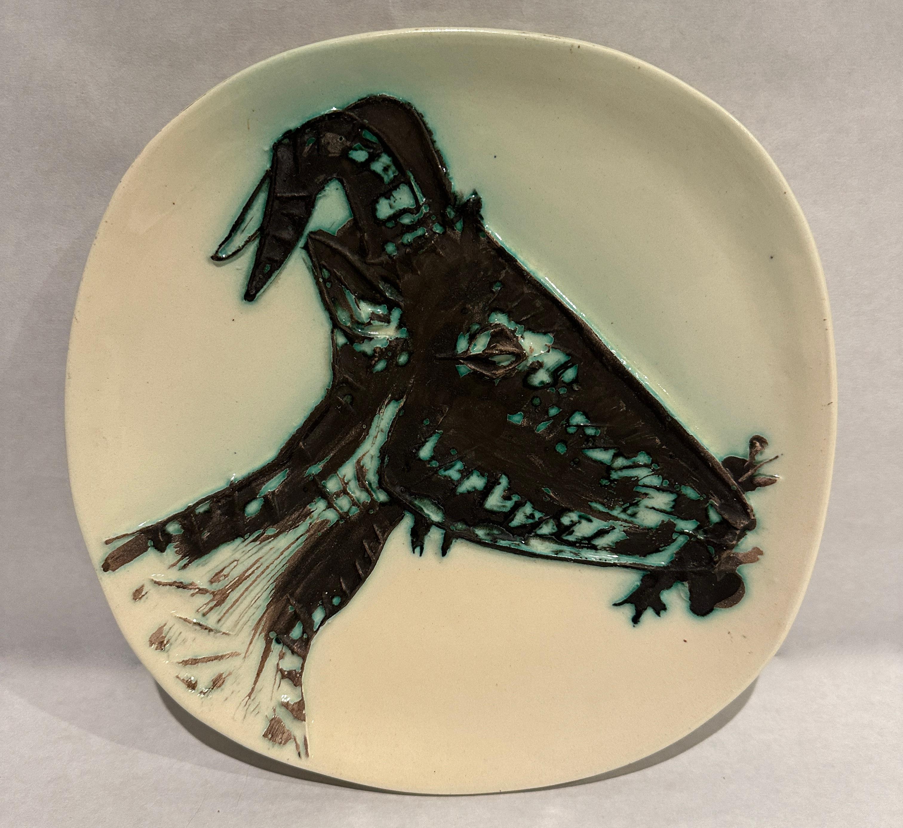 This Picasso ceramic plate 