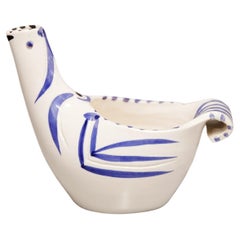 Picasso Ceramic Sujet Colombe Madoura Edition Picasso 1959