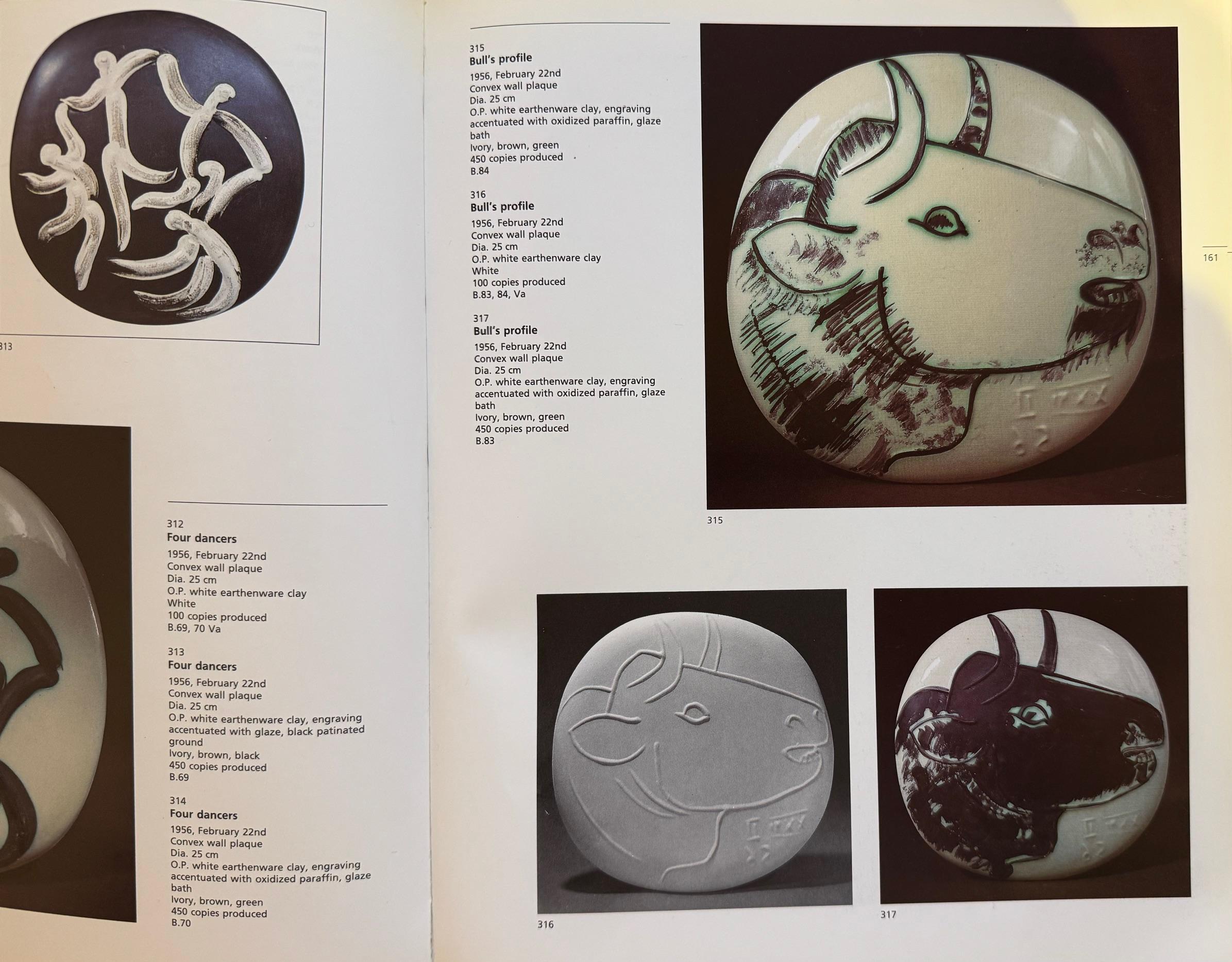 Picasso Ceramic Wall plate 