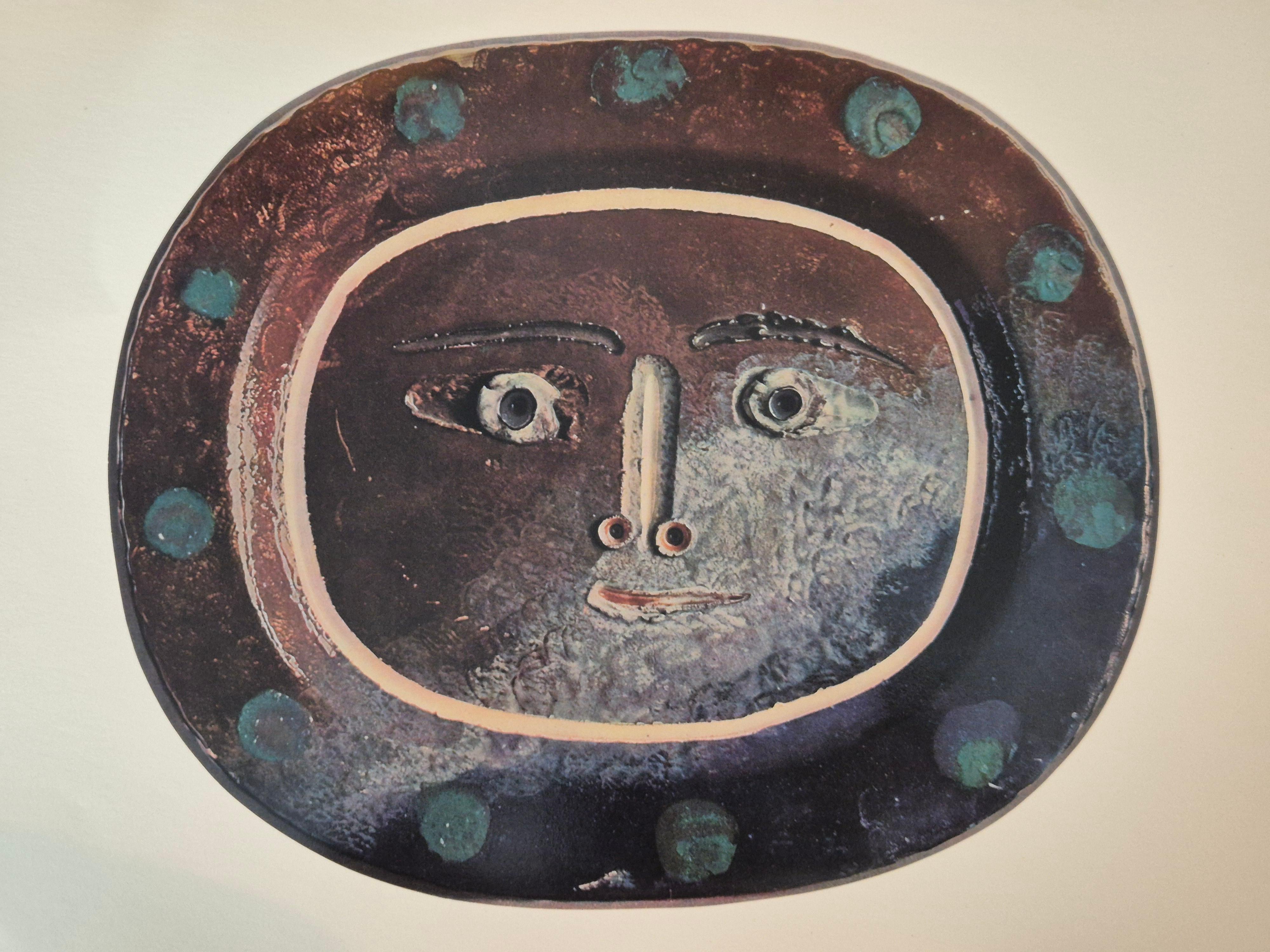 Cerámica Picasso, 1959 ed. carpeta de Albert Skira, Ginebra con 17 grabados. 4
