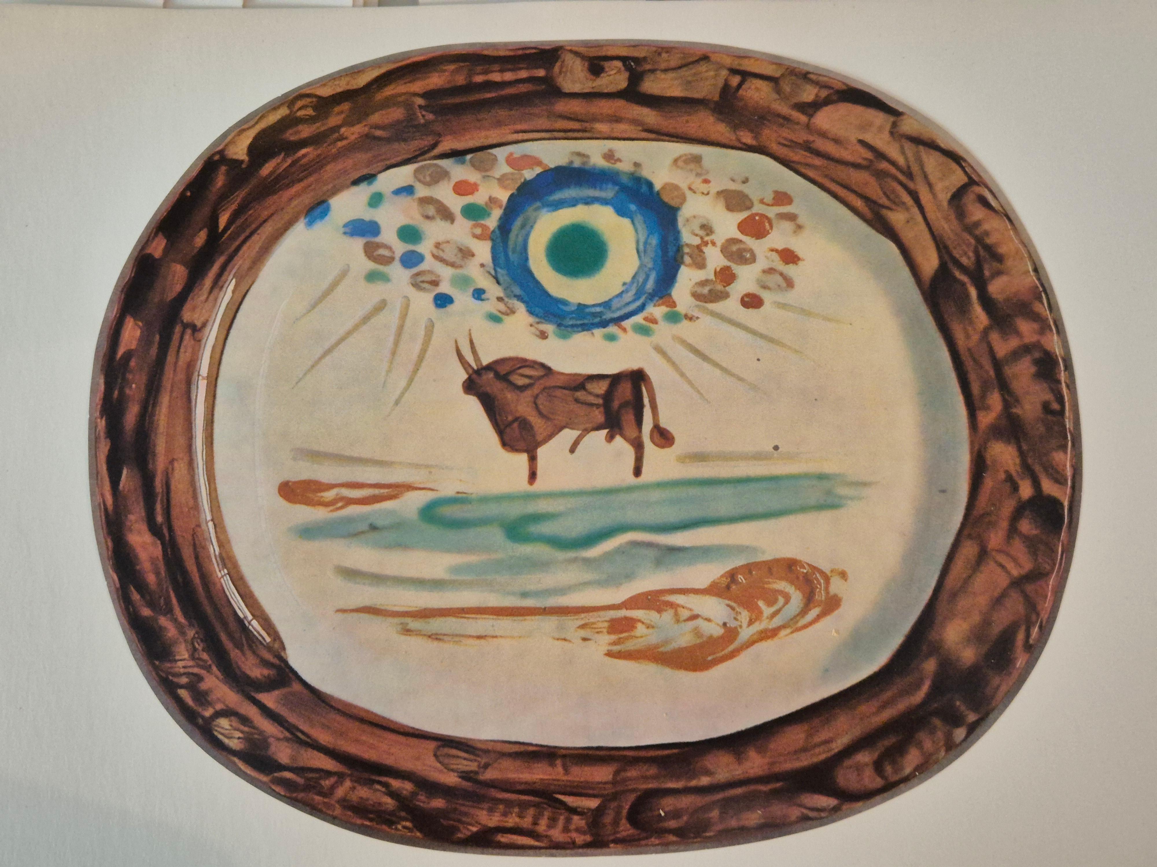 Cerámica Picasso, 1959 ed. carpeta de Albert Skira, Ginebra con 17 grabados. 9