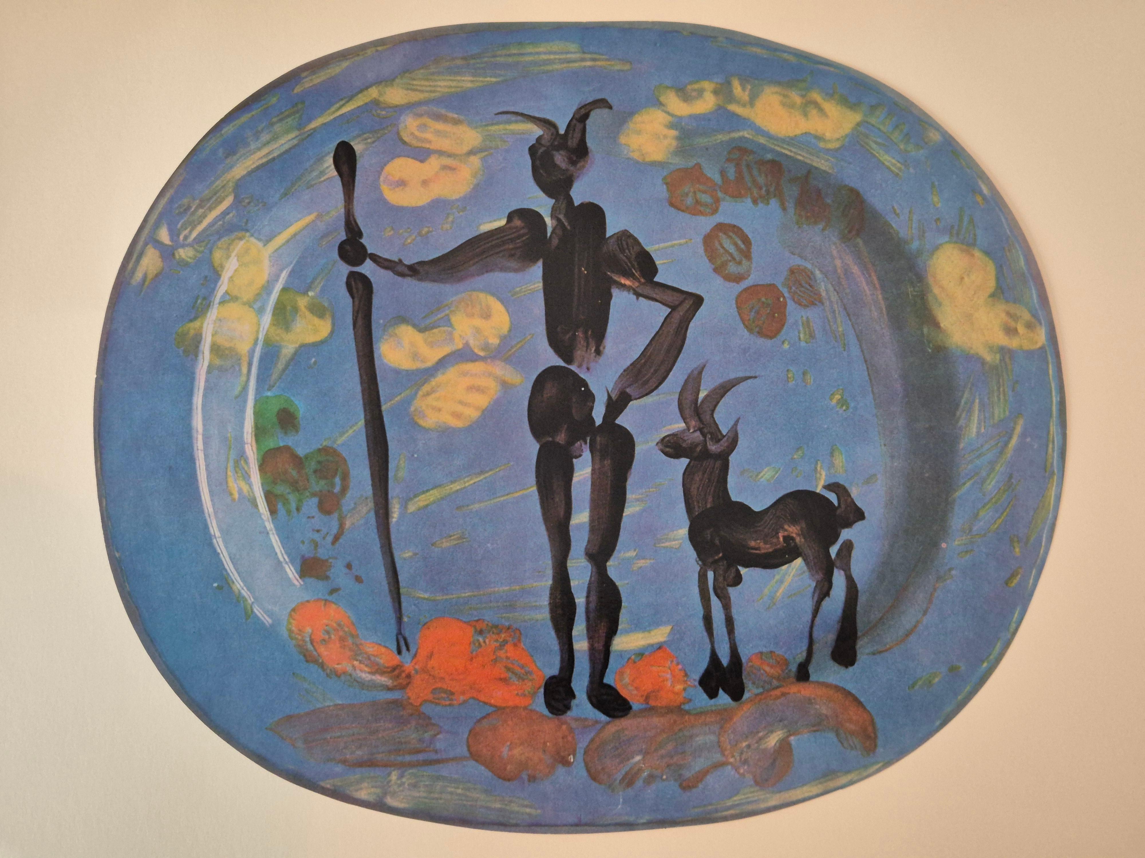 Cerámica Picasso, 1959 ed. carpeta de Albert Skira, Ginebra con 17 grabados. 12