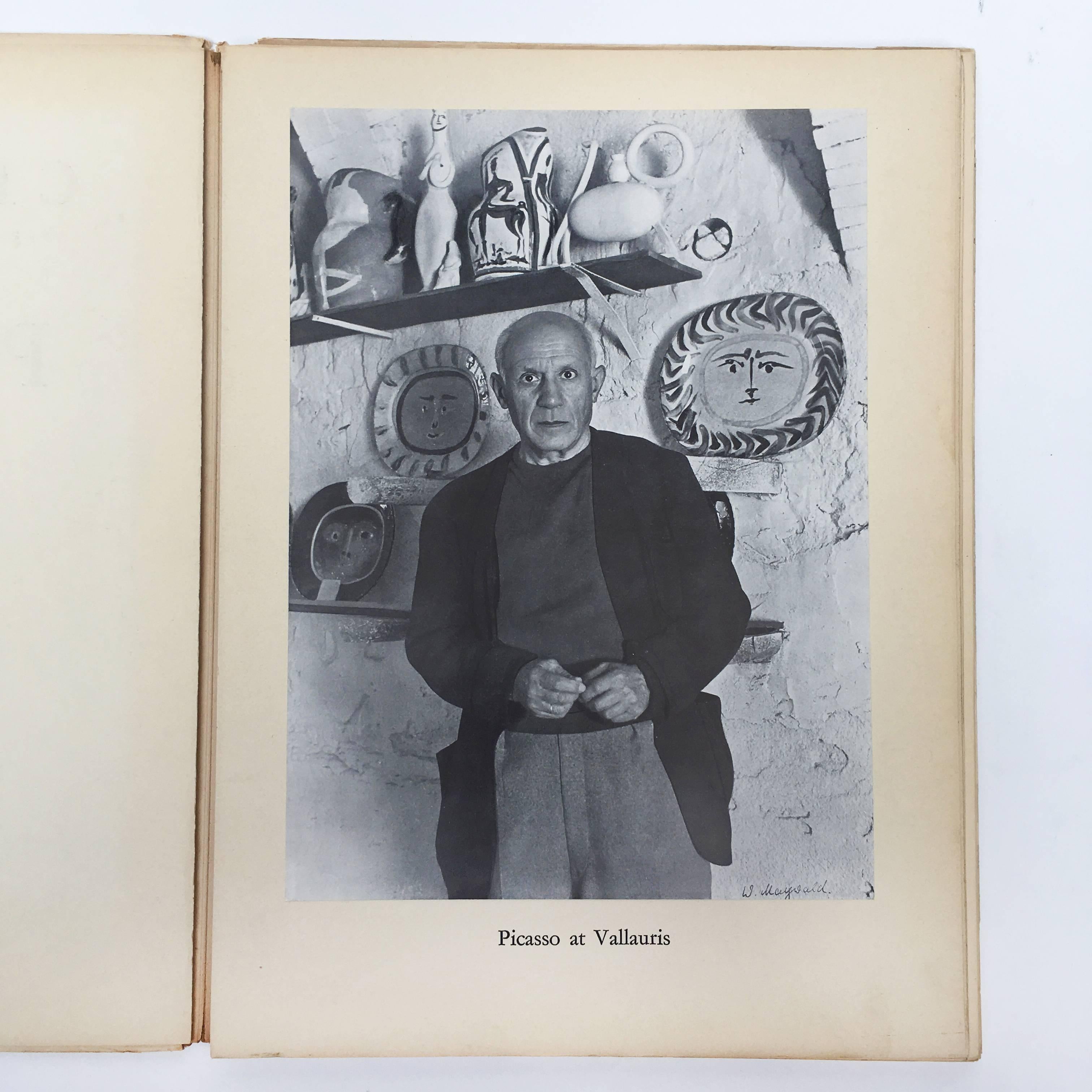 Picasso Ceramics Book 1st English Language Edition.

Published by Albert Skira, 1950. English language

This is a beautiful un-paginated portfolio of all 18 photographic plates of Picasso ceramics, 17 inside and one on the cover. Each of these