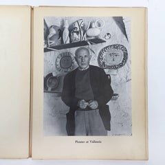 Picasso Ceramics. Book 1st English Language Edition, 1950
