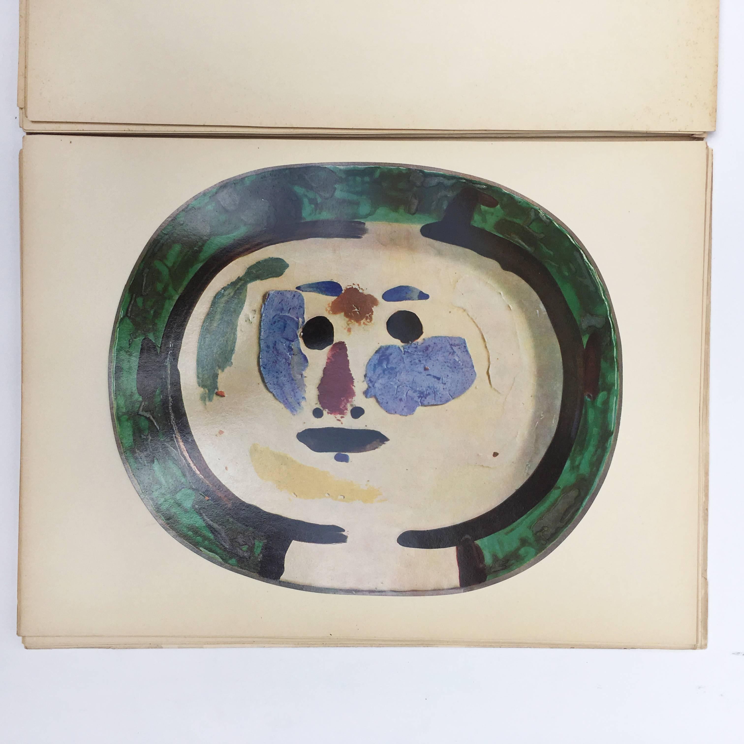 Swiss Picasso Ceramics, Book 1st English Language Edition, 1950