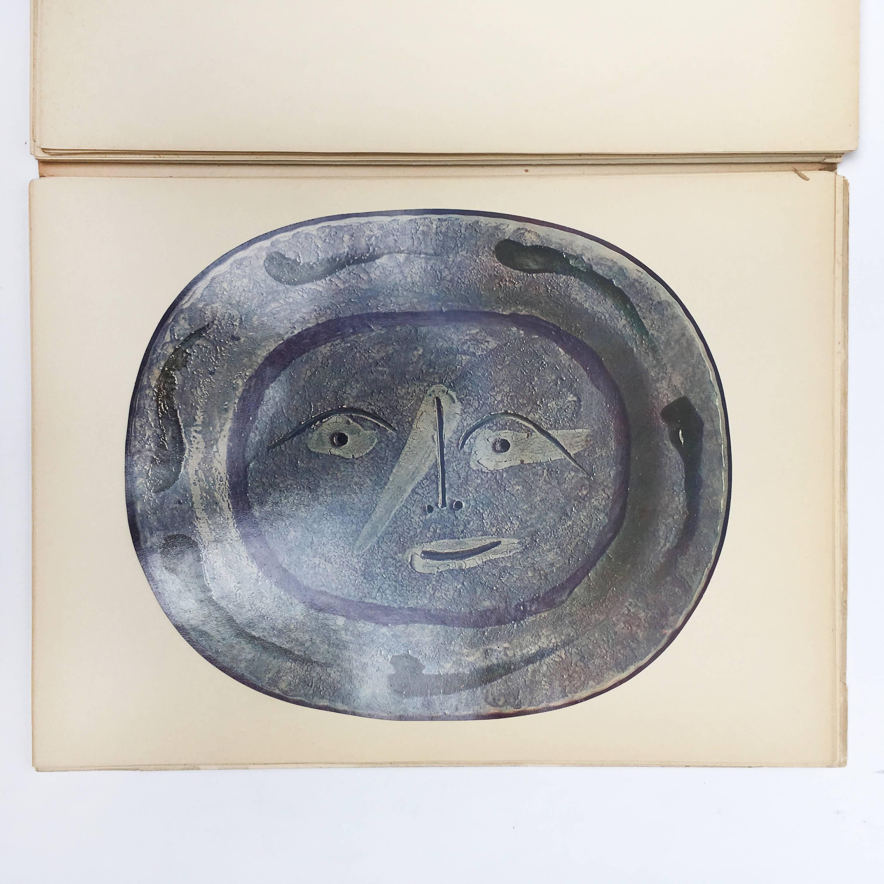 Paper Picasso Ceramics, Book 1st English Language Edition, 1950