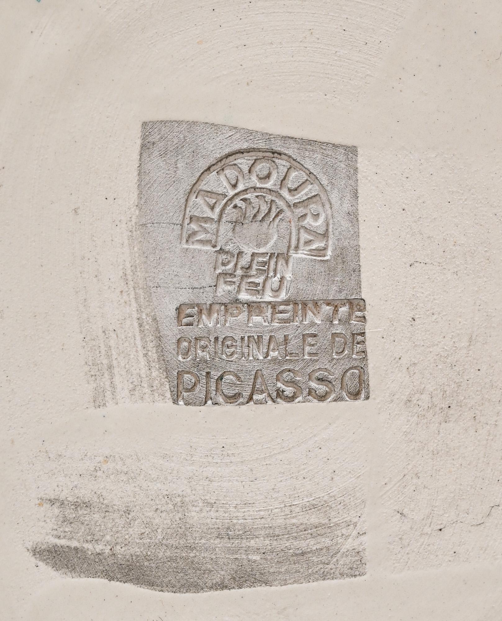 Picasso ceramics for Madoura – Poisson chiné by Pablo Picasso 7