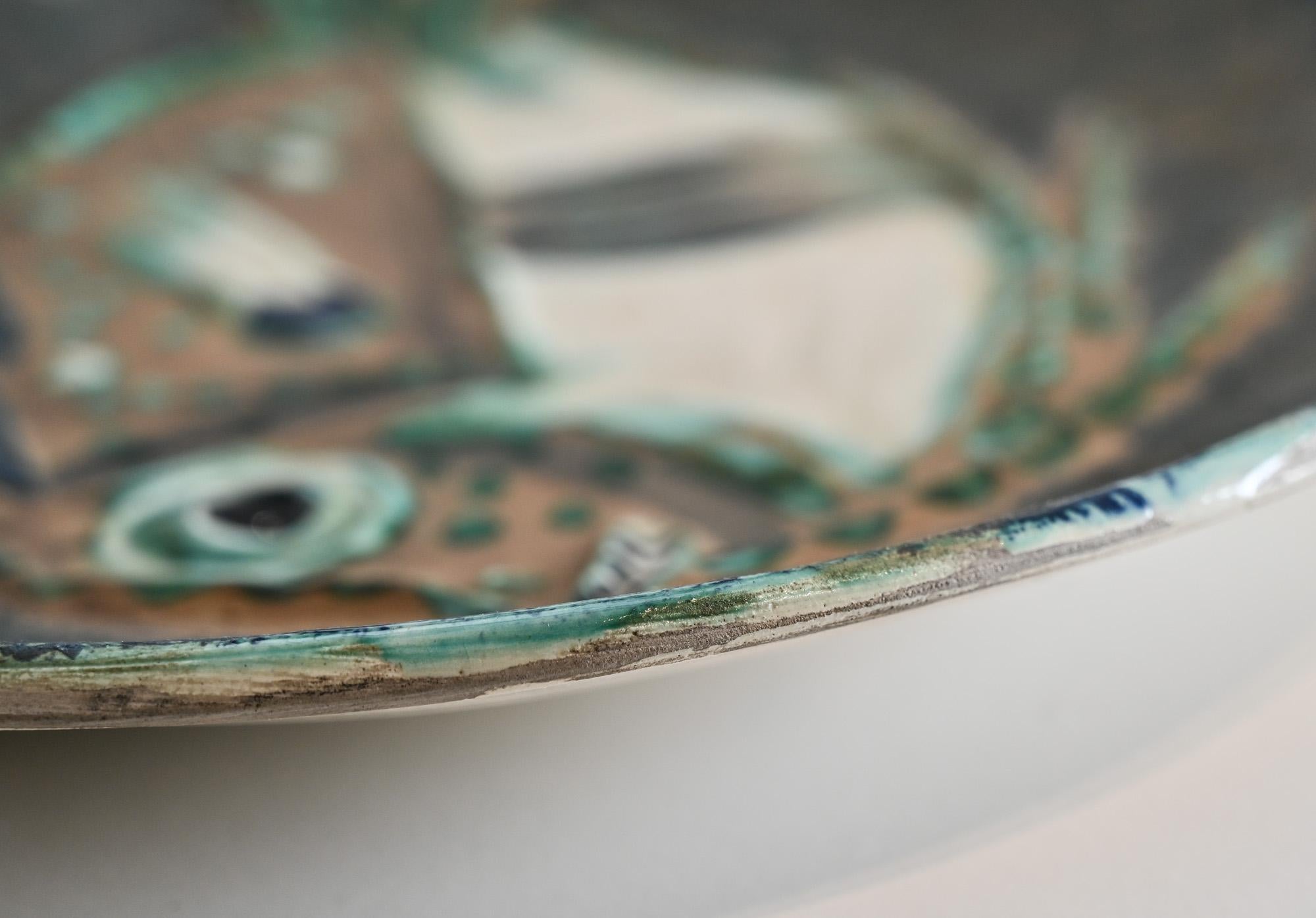 Picasso ceramics for Madoura – Poisson chiné by Pablo Picasso 8