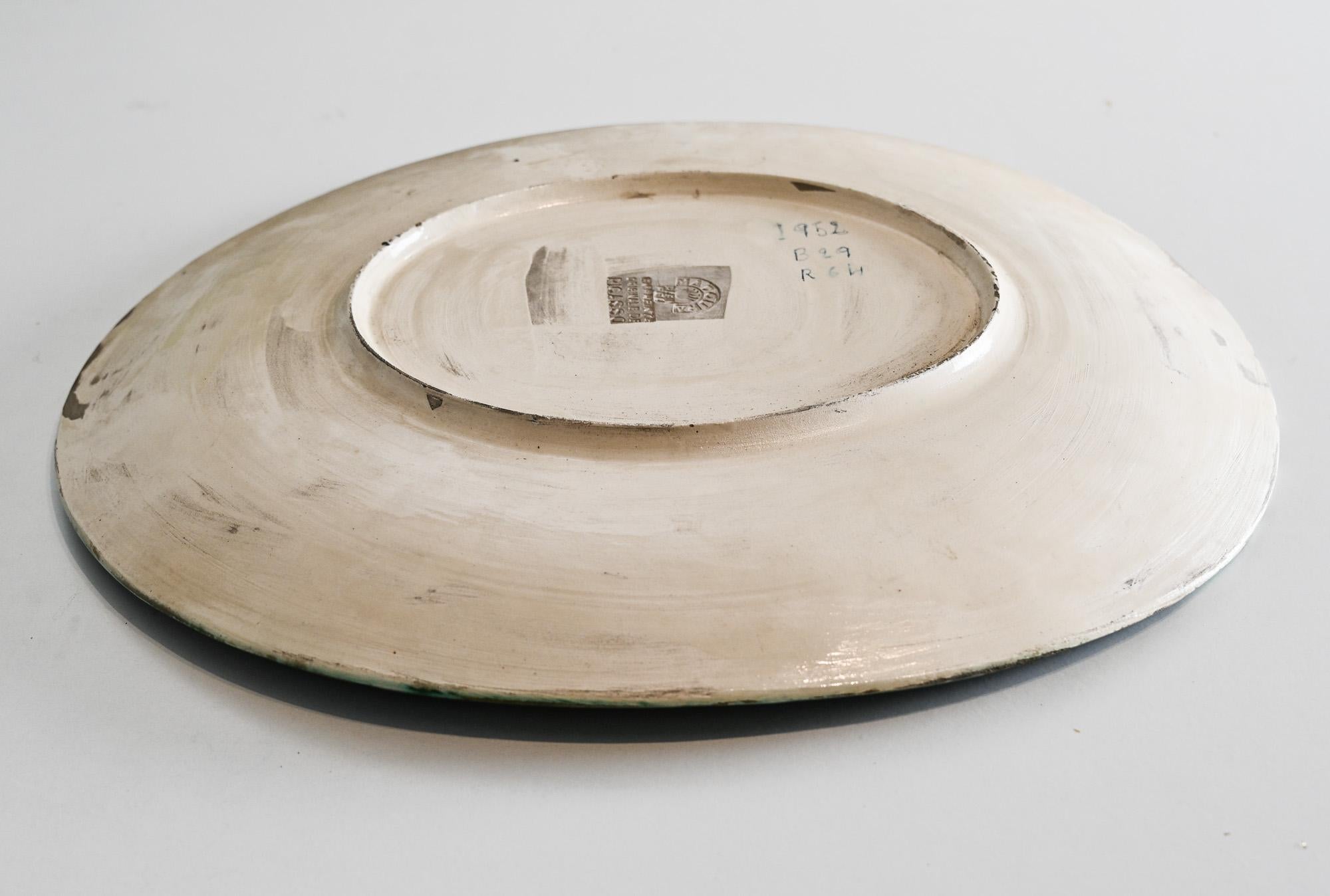 Picasso ceramics for Madoura – Poisson chiné by Pablo Picasso 1