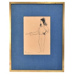 Picasso Dancers, Framed