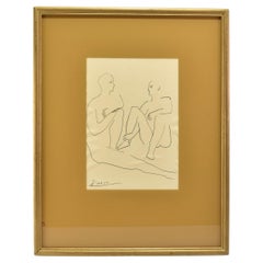 Ballerine di Picasso, con cornice