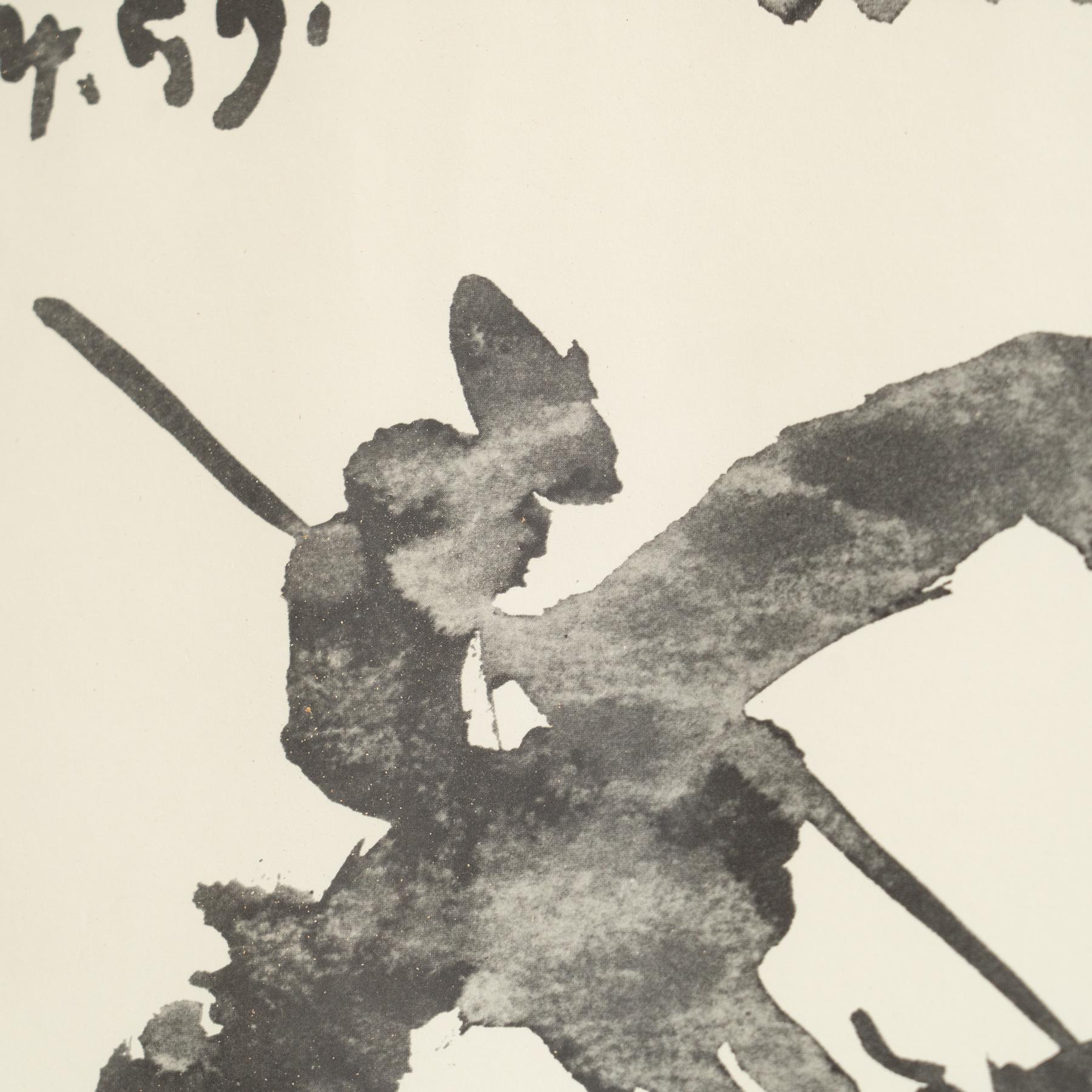 Dibujo de Picasso Impresión en blanco y negro en venta 1
