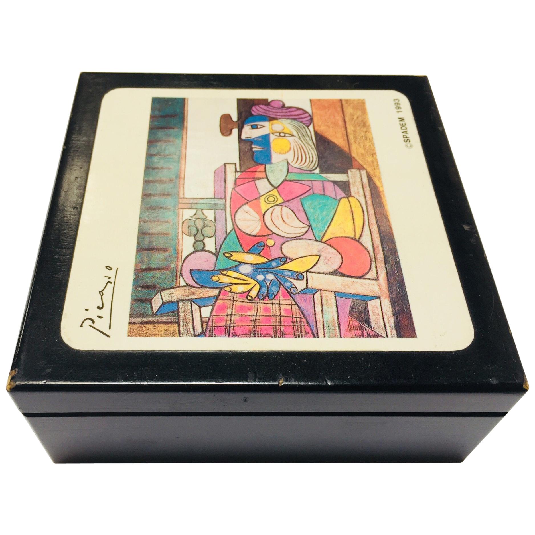 Picasso Drink Coasters in Box by S.P.A.D.E.M, Paris