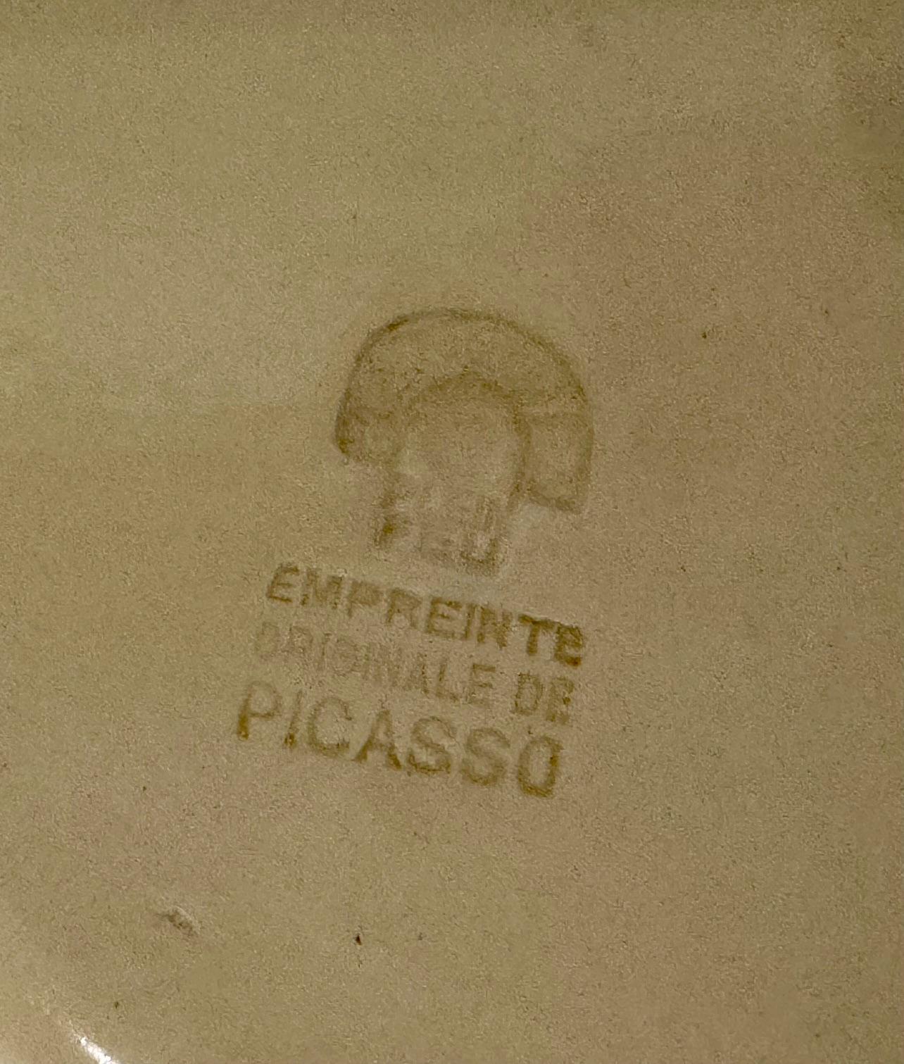 Picasso Edition Madoura Ceramic Dish 